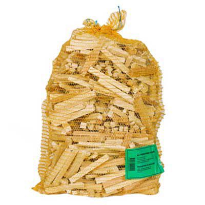 Filet de bûchettes 40L – bois dur sec <20 % prêt à l’emploi – allumage rapide – idéal poêle, insert et cheminée – 100 % naturel