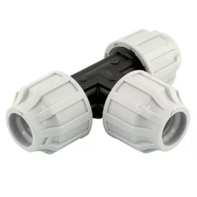 Té égal à compression Fitt PEHD Ø20 mm
