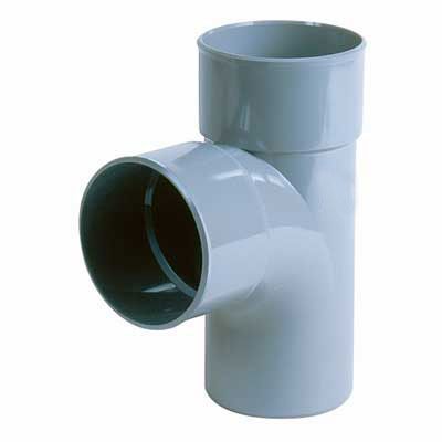 Culotte simple 87°30 mâle femelle ø80 mm Fitt