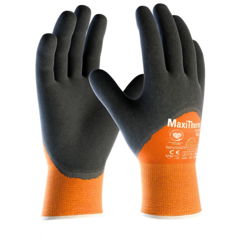 Gants enduits