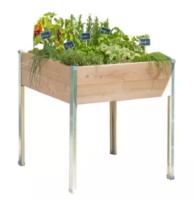 Carré Potager sur pieds Mon Petit Potager Design GM 80 x 75 x h.80 cm