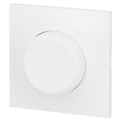 Image principale de Variateur rotatif Legrand Neptune plastique brillant blanc