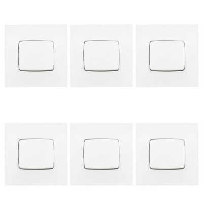Image principale de Lot va-et-vient Neptune blanc 6 pièces