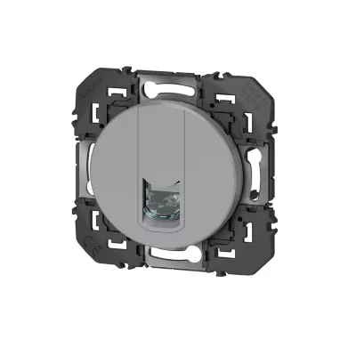 Image principale de Prise RJ45 Legrand Dooxie aluminium carrée