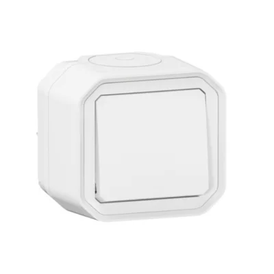 Interrupteur va et vient Legrand Plexo blanc