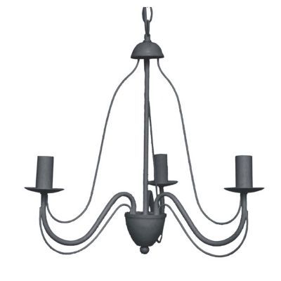 Lustre Colours Amos gris l.48 x H.45 cm