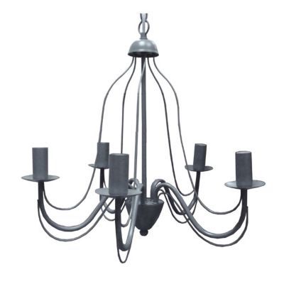 Lustre Colours Amos gris l.50 x H.45 cm