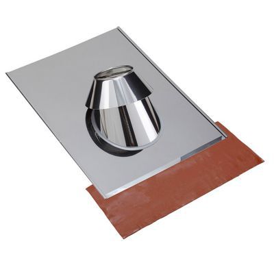 Image principale de Solin en inox 30° ø 150 mm Poujoulat