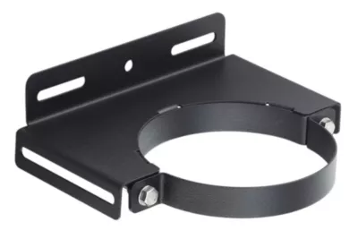 Collier mural inox ø150 mm noir Poujoulat