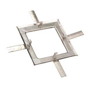 Cadre de fixation raccord haut/conduit 20x20 Poujoulat