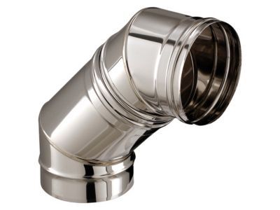 Ensemble 2 coudes 45° réglables ø180 mm Poujoulat