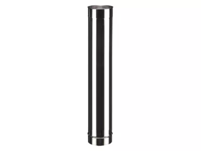 Image principale de Tuyau inox 304 soudé 1 m ø130 mm Poujoulat