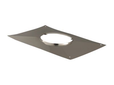 Image principale de Plaque d'étanchéité rectangulaire pour ø130 mm Poujoulat