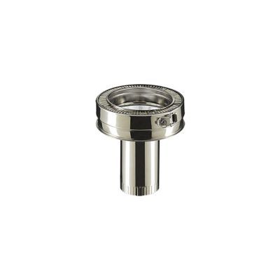 Réduction conique émaillé ø150 ø130 mm Poujoulat