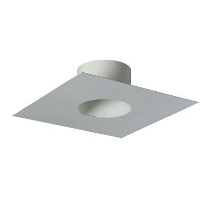 Image principale de Plaque de finition tubage blanc ø80 mm Poujoulat