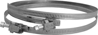 Colliers plats à tête basculante ø 60 à 215 mm Autogyre, 2 pièces