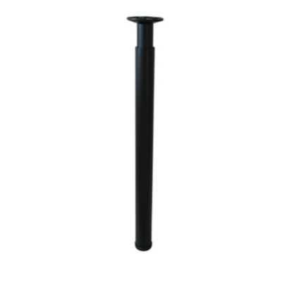 Pied métal réglable noir 110 cm Bar Plus