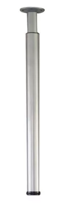 Pied de table réglable gris H.700/1100 x ø60 cm