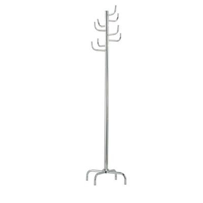 Porte-manteau métal chromé Bar Plus Perroquet 8 têtes