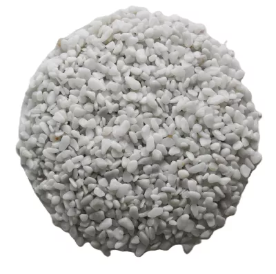 Galet décoratif blanc carrare 4-8 Natur Déco 8.4kg