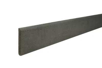 Plinthe réversible MDF hydro gris 244 x 9,8 cm, ép.12 mm