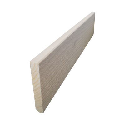 Plinthe sapin Décor Blanc 9 x 68 mm L.2,05 m