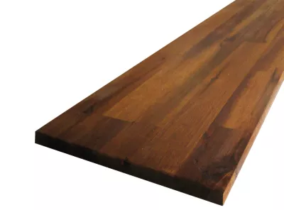 Lot de 3 tablettes en acacia 200 x 30 cm, ép.18 mm