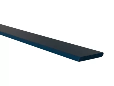 Plinthe en MDF arrondie Ninna couleur bleue 10X70mm L.2,44m