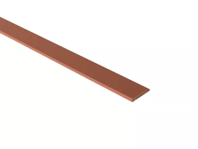Plinthe en MDF arrondie Ninna couleur terracotta 10X70mm L.2,44m