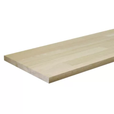 Tablette en chêne massif 60 x 200 cm x ép.18 mm