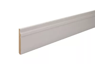 Plinthe de style XV MDF prépeint 244 x 11 cm, ép.14 mm