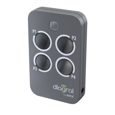 Télécommande 4 fonctions Diagral by Adyx DIAG44MCX