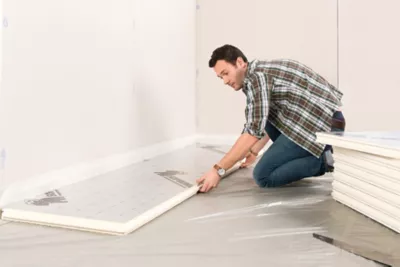 Panneau polyuréthane haute performance emboîtable multi-usage Soprema 120 x 60 cm ép. 50 mm R. 2,30 m²K/W (vendu au panneau)