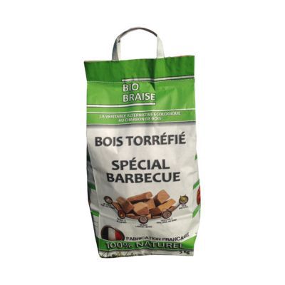 Bois torréfié pour barbecue 5kg