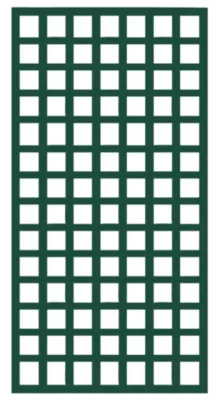 Treillis carré en pin vert 100 x h.197 cm