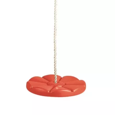 Balançoire disque assiette ronde polyéthylène Soulet rouge ø28 cm