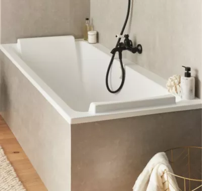 Baignoire droite 180 x 80 cm blanc brillant Jacob Delafon Sofa