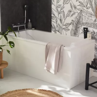 Baignoire droite 170 x 75 cm blanc mat Jacob Delafon Sofa