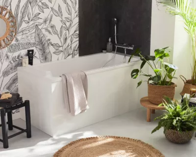 Baignoire droite 160 x 70 cm blanc mat Jacob Delafon Sofa