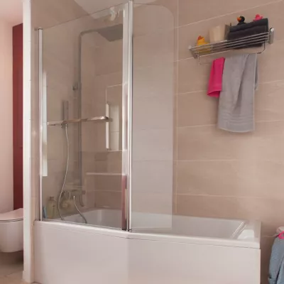Baignoire bain douche 170 x 85 cm blanc brillant Jacob Delafon Sofa antidérapant