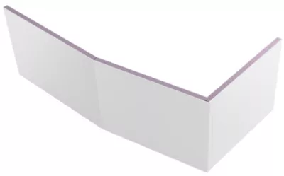 Tablier de baignoire frontal et latéral 160 cm blanc mat Jacob Delafon Sofa bain douche