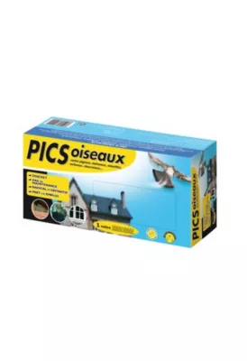 Pics anti pigeons à coller x 4 pièces