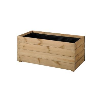 Bac rectangulaire pin BURGER Essencia 80 x 40 x h.39,5 cm