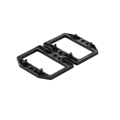 Élément de liaison GoodHome Areto pour rails aluminium de terrasse en paquet de 20