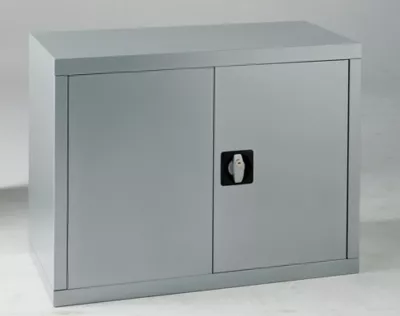Armoire murale de garage en métal époxy coloris gris