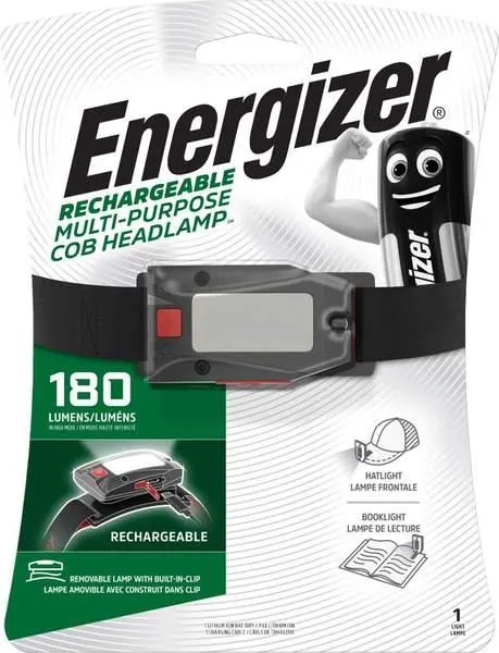 LAMPE FRONTALE LED MULTIUS.RECH.180LM EHLMUL