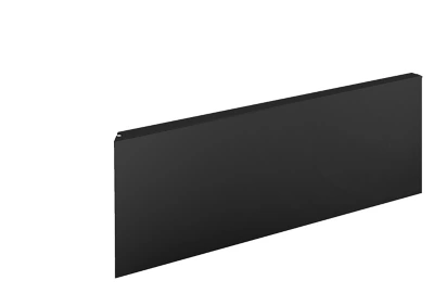 Tablier de baignoire frontal noir Allibert Fix'aluminium 180 cm