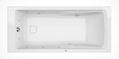 Baignoire balnéo Allibert Micropearl rectangulaire 180 x 80 cm