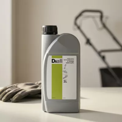 Huile pour mélange 2 temps semi-synthèse Diall 1L