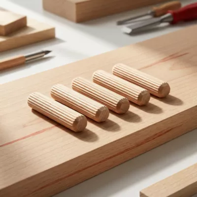 100 tourillons hêtre ø6 mm Diall Bois